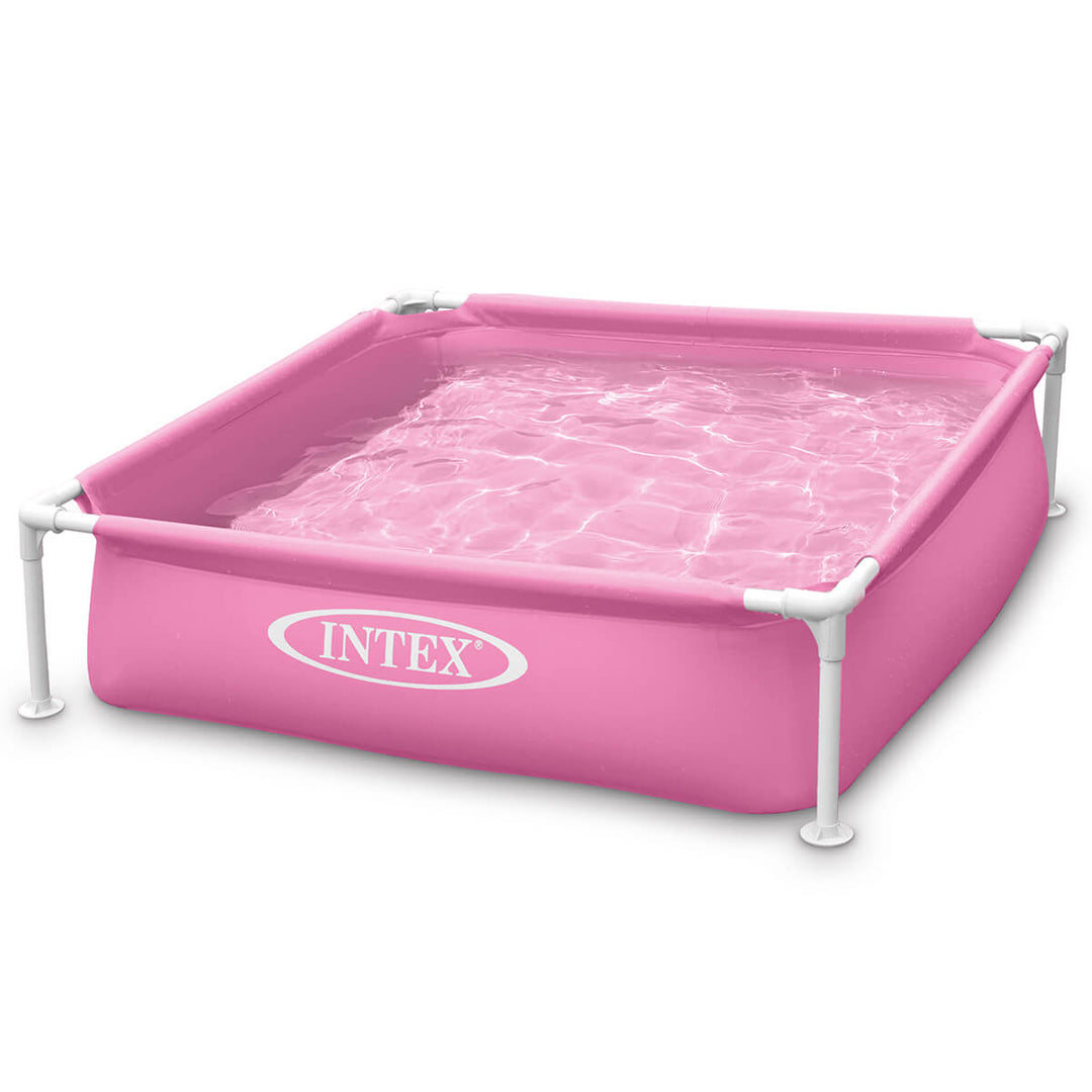 Kinderzwembad met frame Roze
