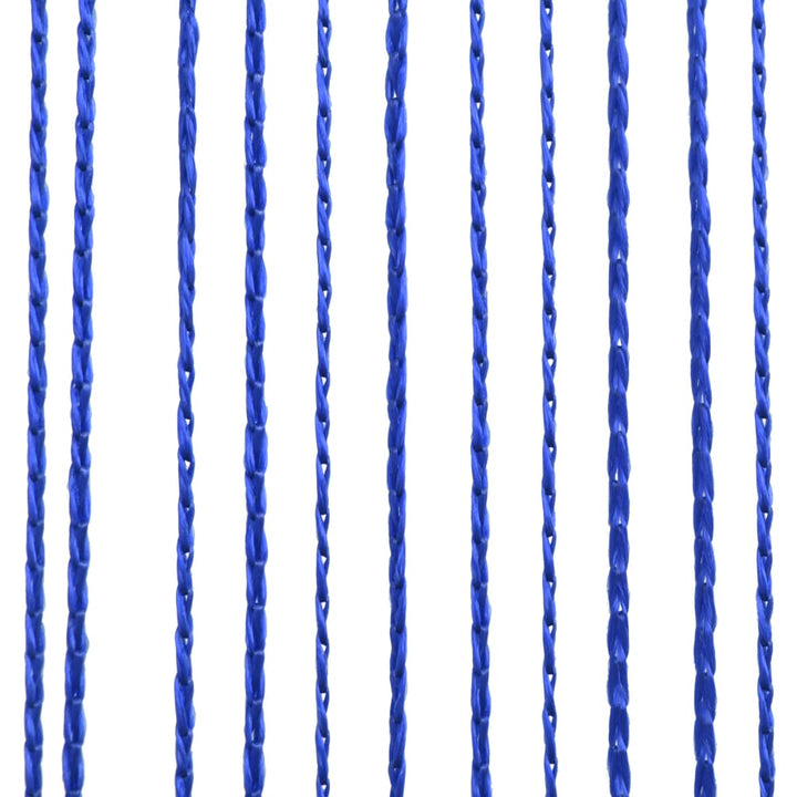 Draadgordijnen 100x250 cm blauw 2 st