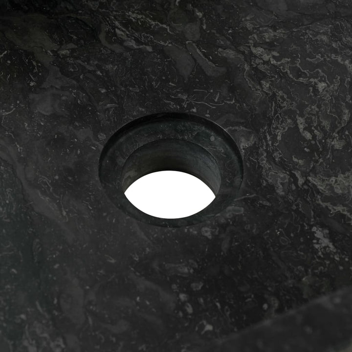 Gootsteen 45x30x12 cm marmer zwart