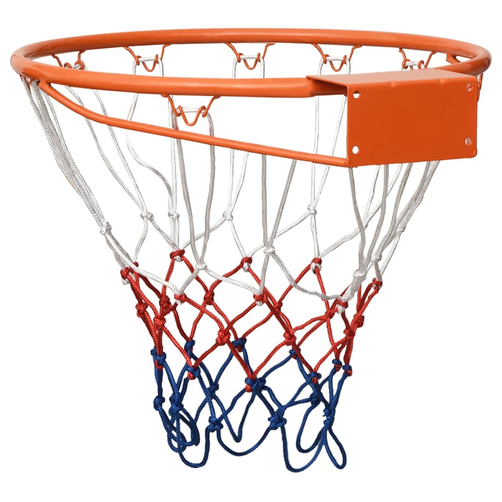 Basketbalring 39 cm staal oranje