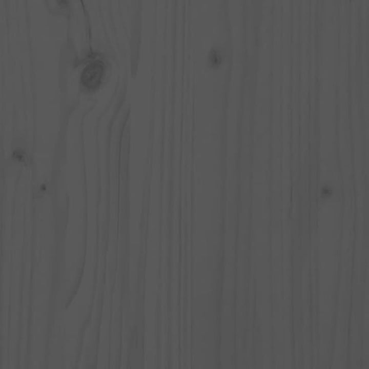 Wandtafel 80x40x75 cm massief grenenhout grijs
