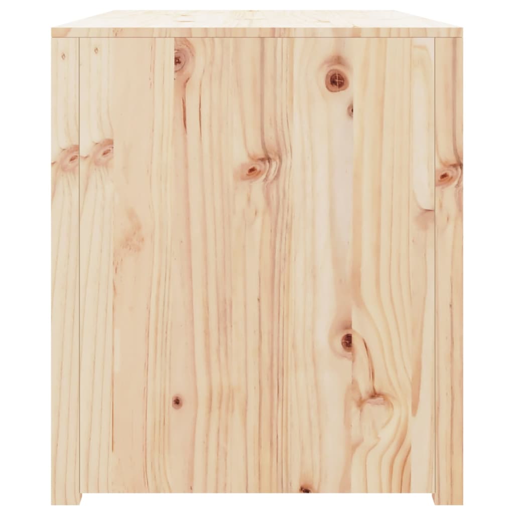Keukenkast voor buiten 106x55x64 cm massief grenenhout