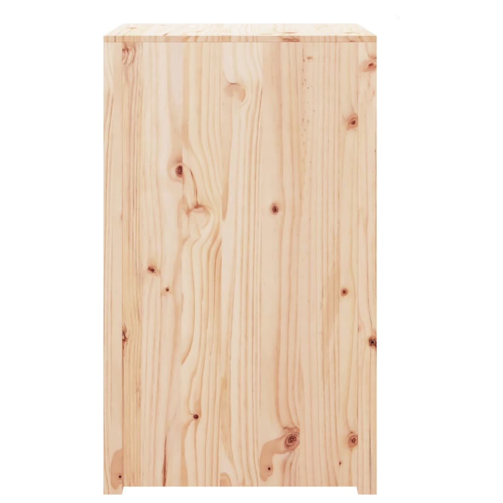 Keukenkast voor buiten 55x55x92 cm massief grenenhout