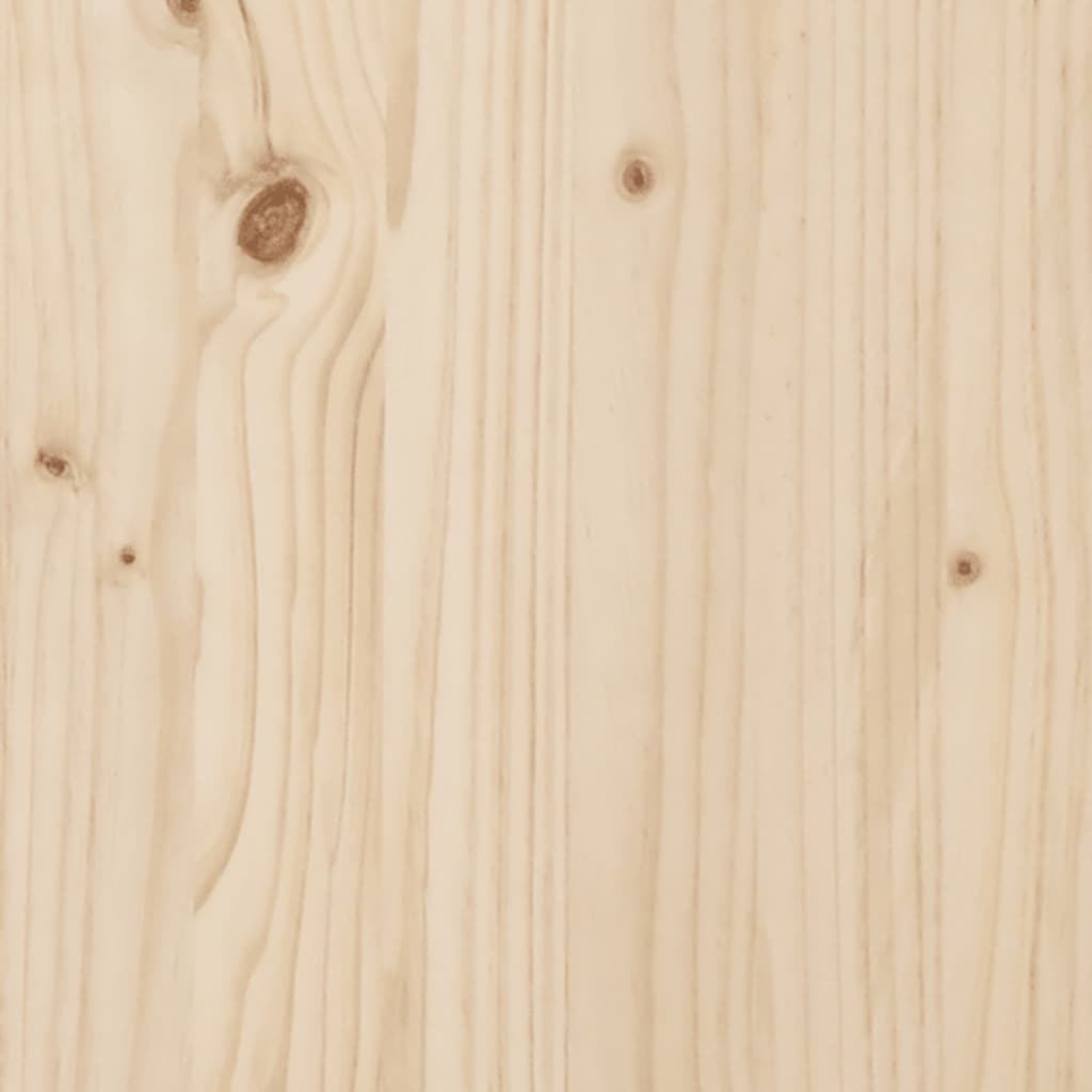 Hondenhok 90x60x67 cm massief grenenhout