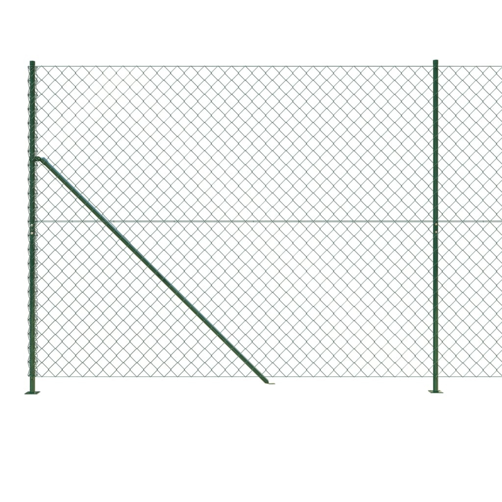 Gaashek met flens 2,2x25 m groen