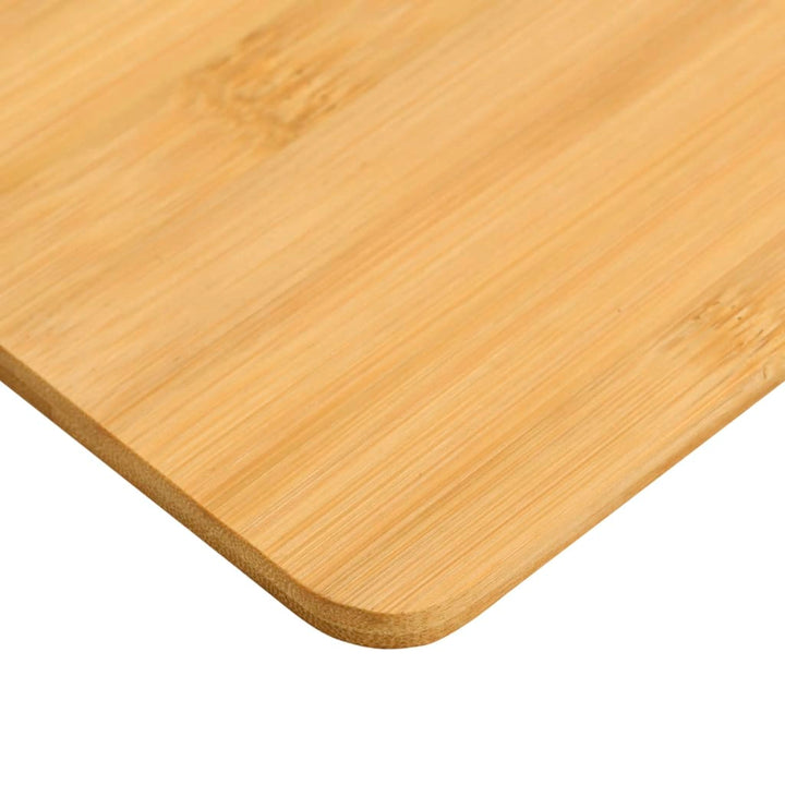 Ontbijtborden 6 st 22x14x0,8 cm bamboe