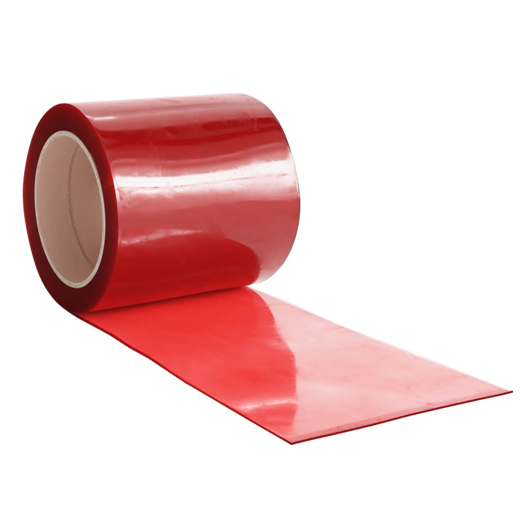 Deurgordijn 200x1,6 mm 10 m PVC rood