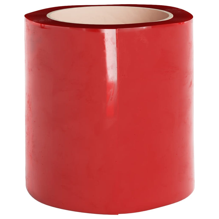 Deurgordijn 200x1,6 mm 10 m PVC rood