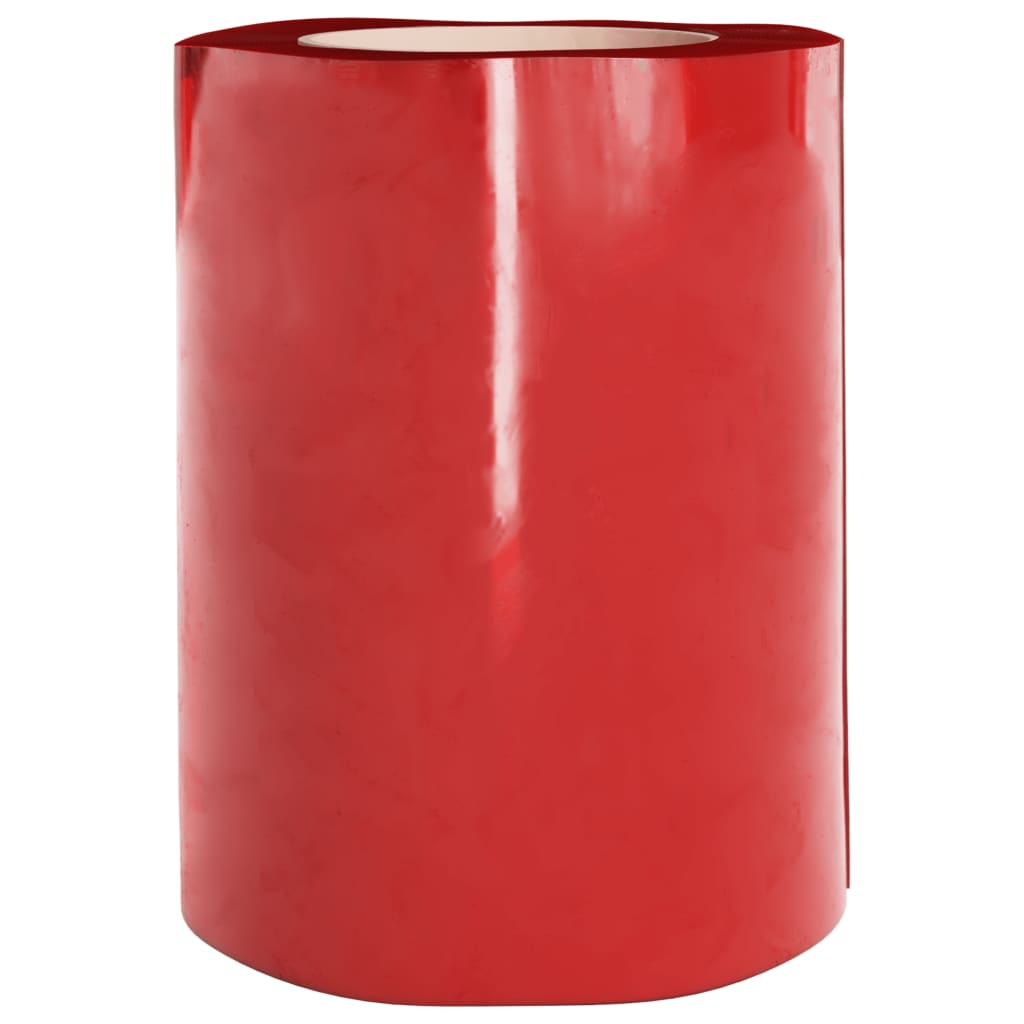 Deurgordijn 300x2,6 mm 25 m PVC rood