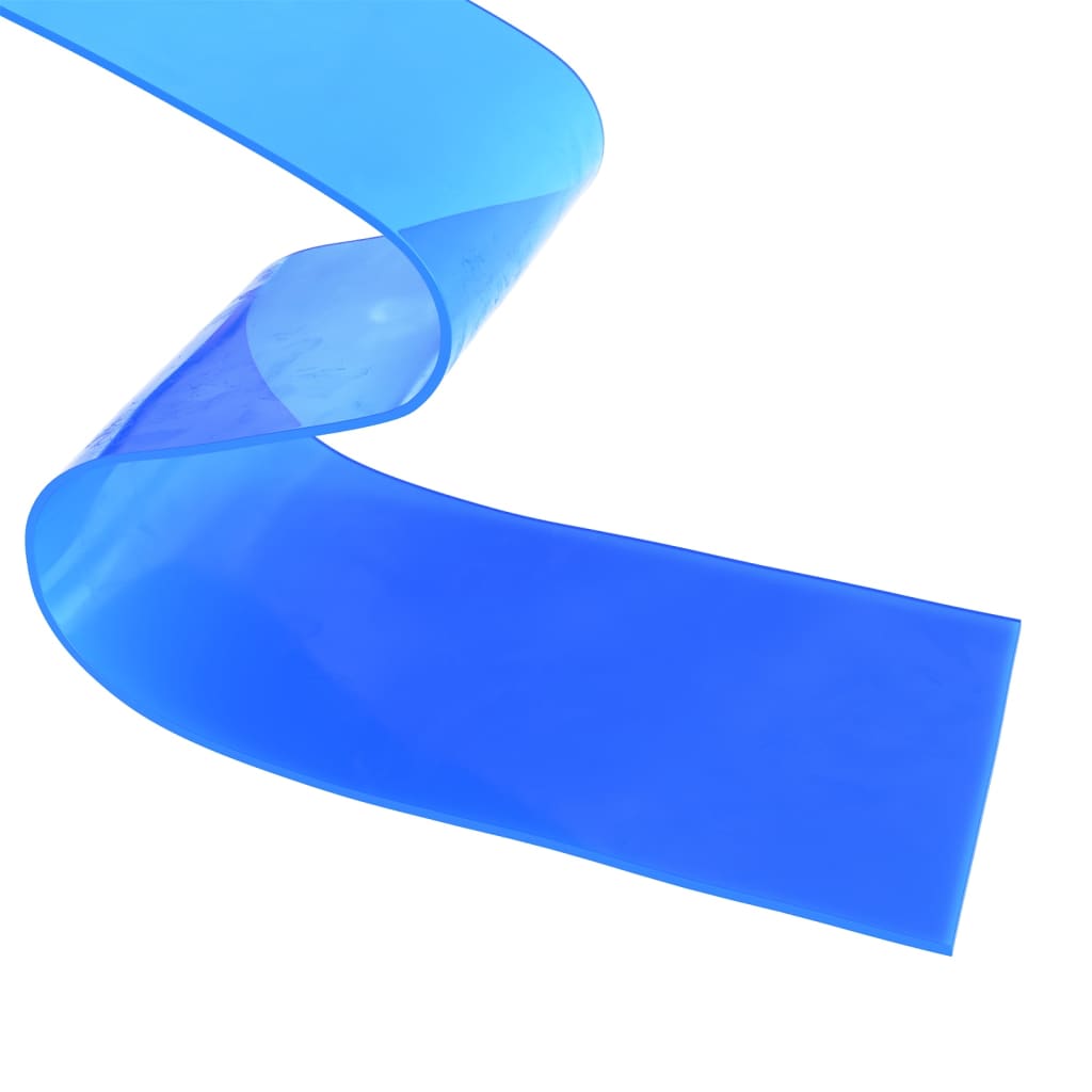 Deurgordijn 200x1,6 mm 10 m PVC blauw