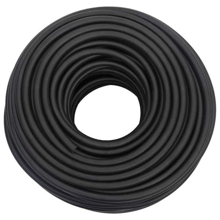 Luchtslang hybride 50 m rubber en PVC zwart