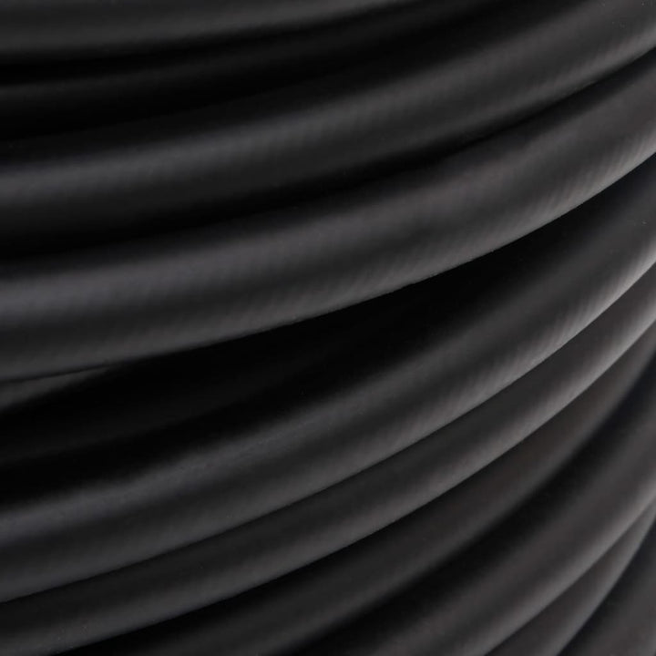 Luchtslang hybride 50 m rubber en PVC zwart