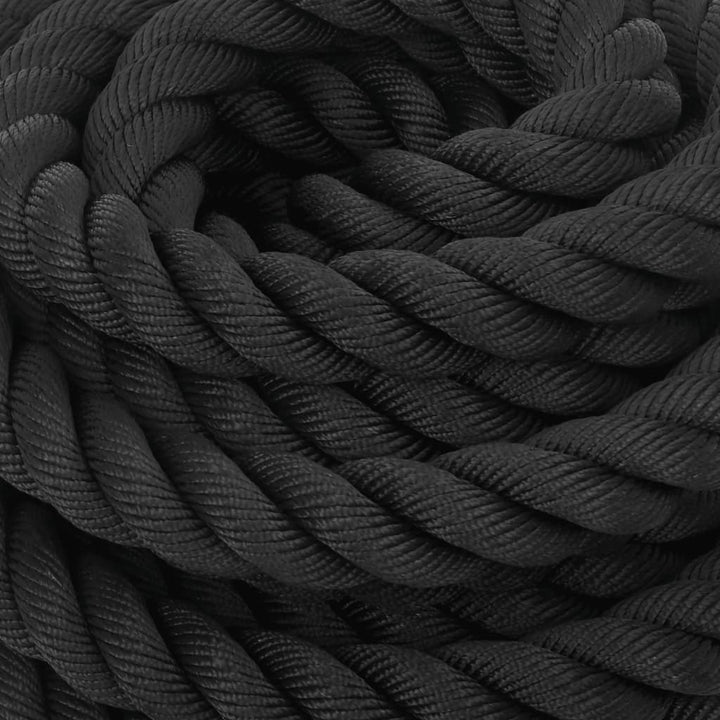 Slagtouw 15 m 11 kg polyester zwart