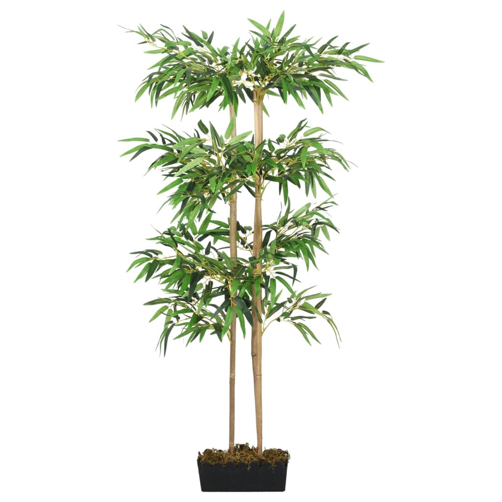 Kunstplant bamboe 988 bladeren 150 cm groen