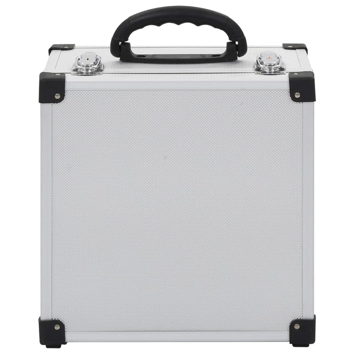 Cd-koffer voor 40 cd's aluminium ABS zilverkleurig - Griffin Retail