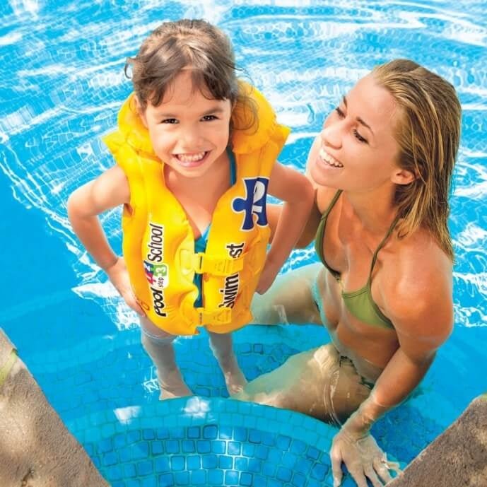 Geel Kinder zwemvest - Griffin Retail