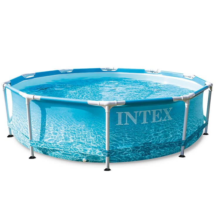 Intex Beachside Metal Frame zwembad 305 x 76 cm - met filterpomp - Griffin Retail