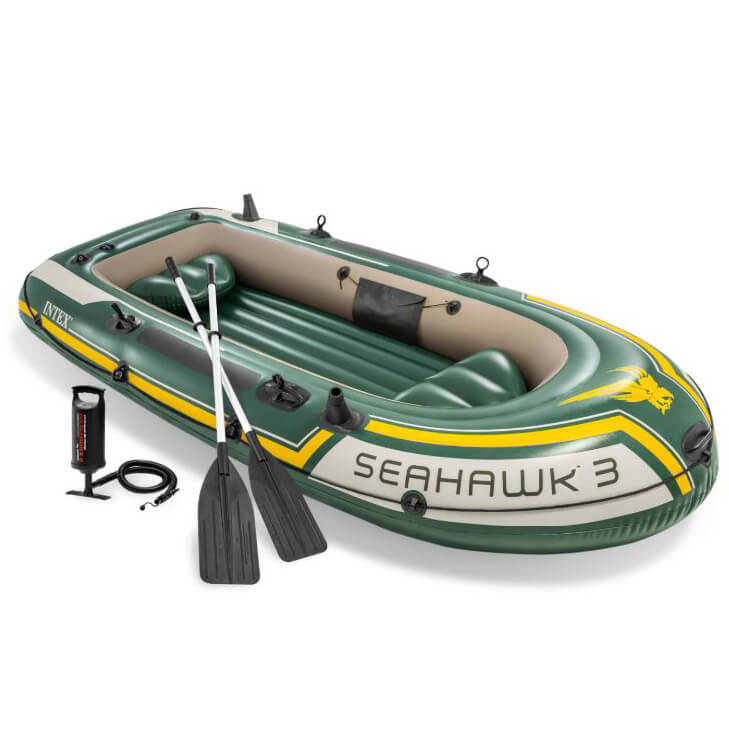 Intex Seahawk 3 Set - Driepersoons opblaasboot - Griffin Retail