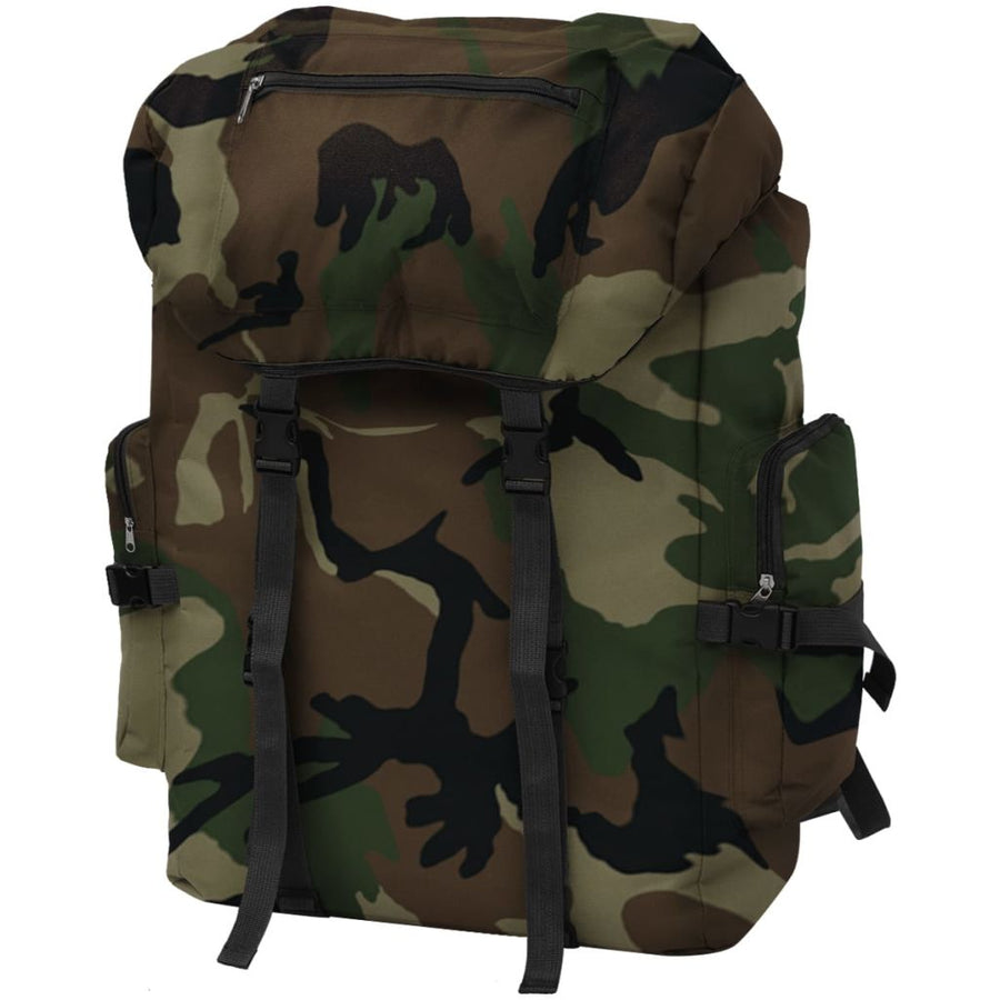 Rugzak legerstijl 65 L camouflage - Griffin Retail
