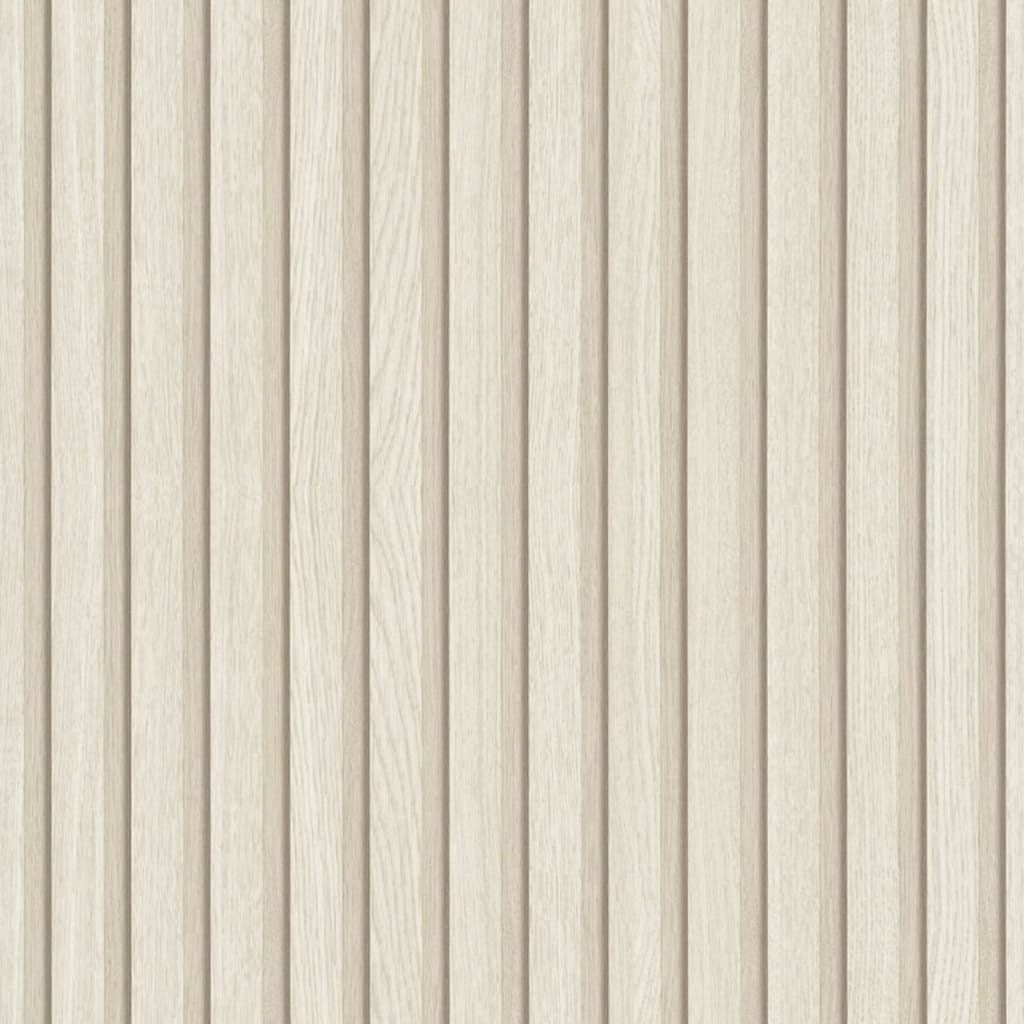 Noordwand Behang Botanica Wooden Slats beige