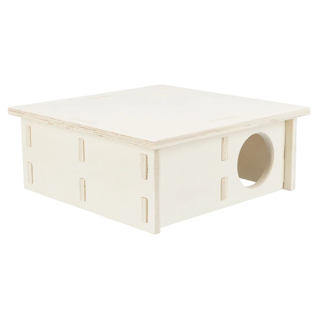 TRIXIE Knaagdierenhuis 4 kamers 30x12x30 cm hout