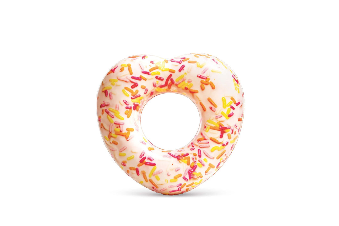 Opblaasbare sprinkle heart donut