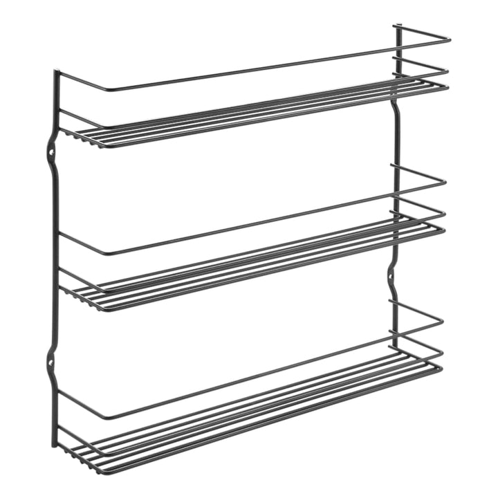 Metaltex Kruidenrek Pepito 3-laags wandmontage zwart