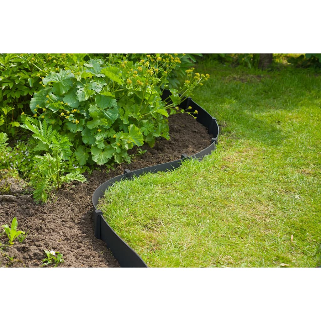 Nature Randrandset H15 cm x 10 m met pen zwart