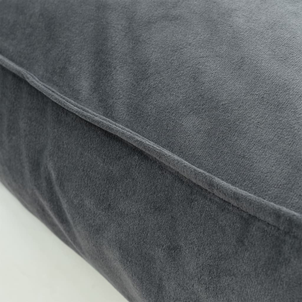 Madison Hondenkussen Velvet 120x90x15 cm grijs