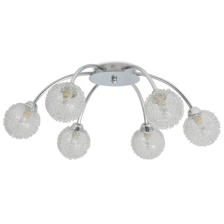 Plafondlamp met 6 LED-lampen G9 240 W