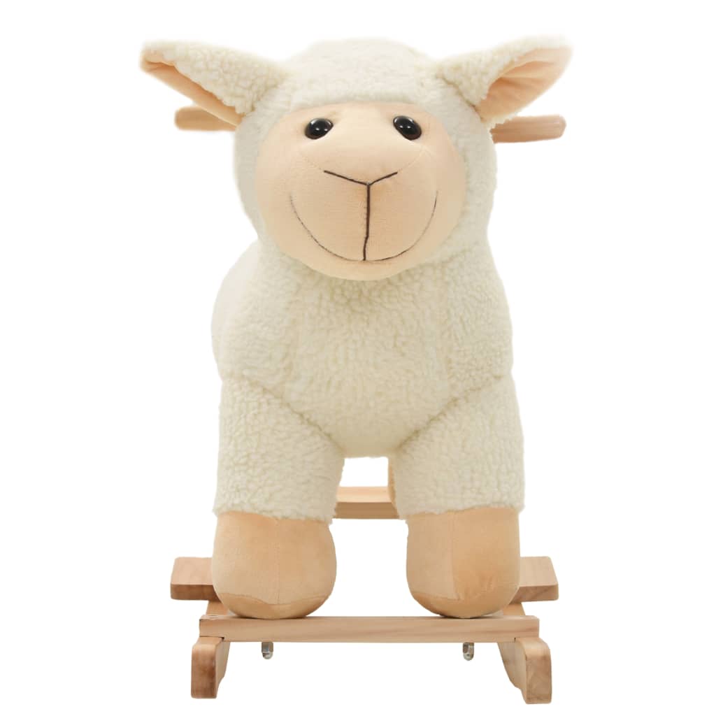 Hobbeldier schaap 78x34x58 cm pluche wit