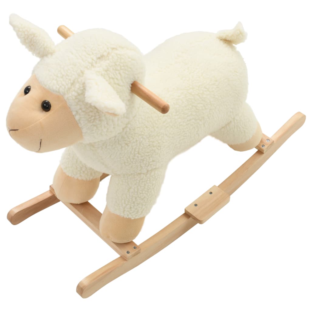 Hobbeldier schaap 78x34x58 cm pluche wit