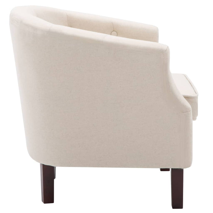 Fauteuil stof beige