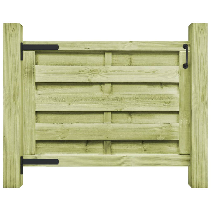 Poort 100x75 cm geïmpregneerd grenenhout groen