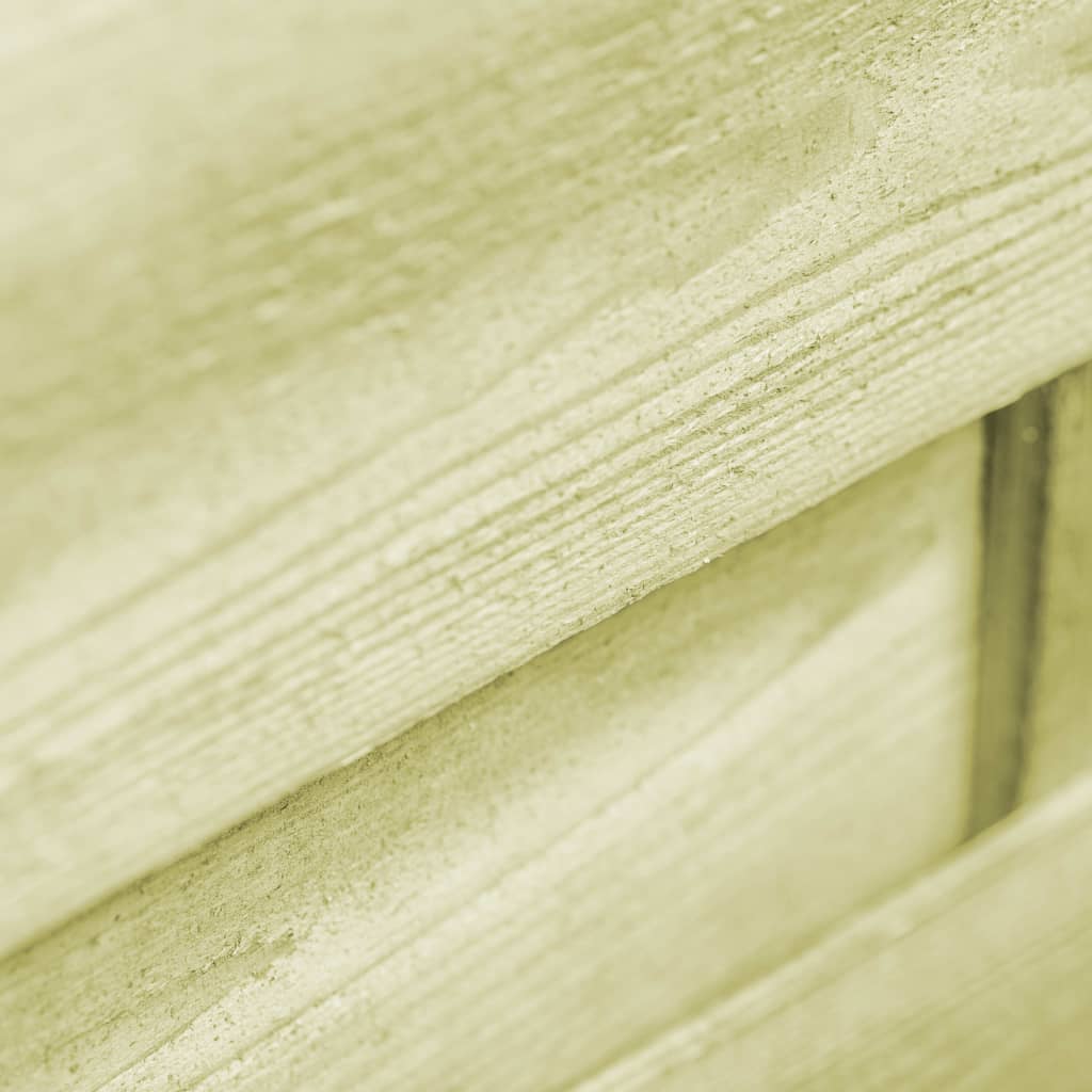 Poort 100x75 cm geïmpregneerd grenenhout groen