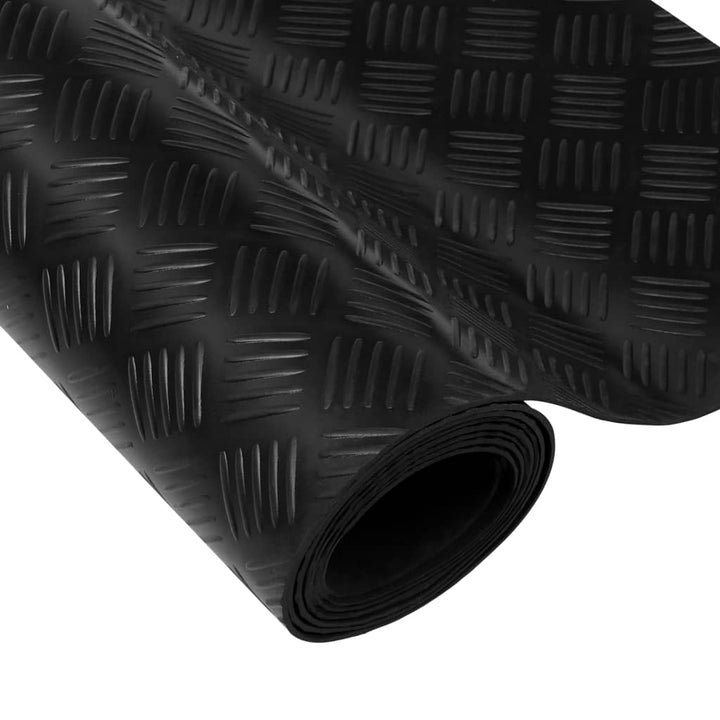 Vloermat anti-slip 3 mm 1,5x2 m rubber ruit