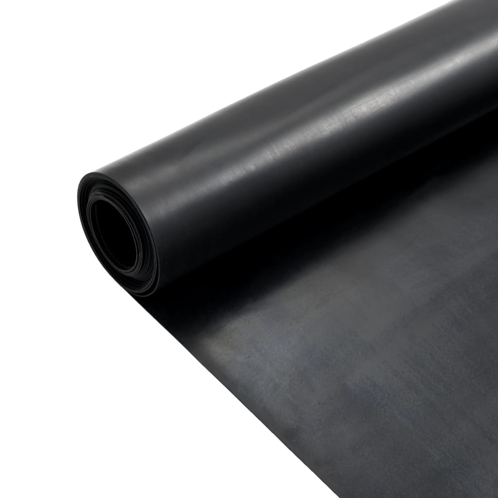 Vloermat anti-slip 1 mm glad 1,2x2 m rubber