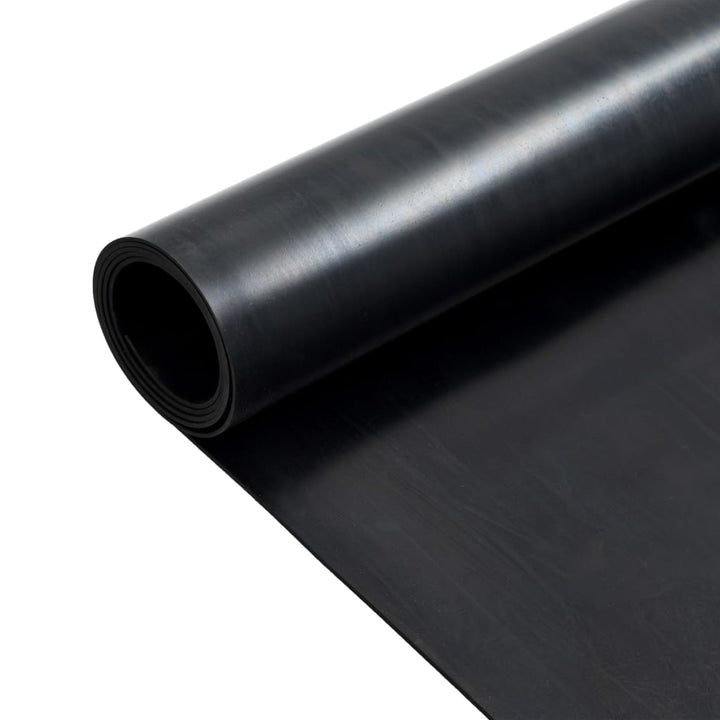 Vloermat anti-slip 2 mm glad 1,2x2 m rubber