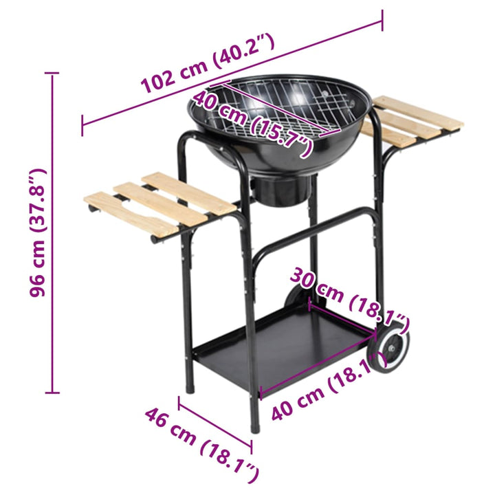 Kolenbarbecue Louisiana ø¸44 cm