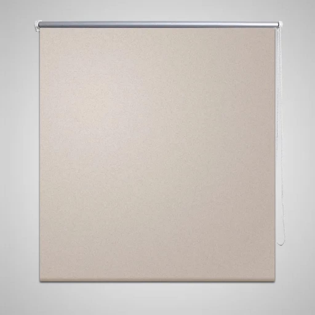 Rolgordijn verduisterend 40 x 100 cm beige