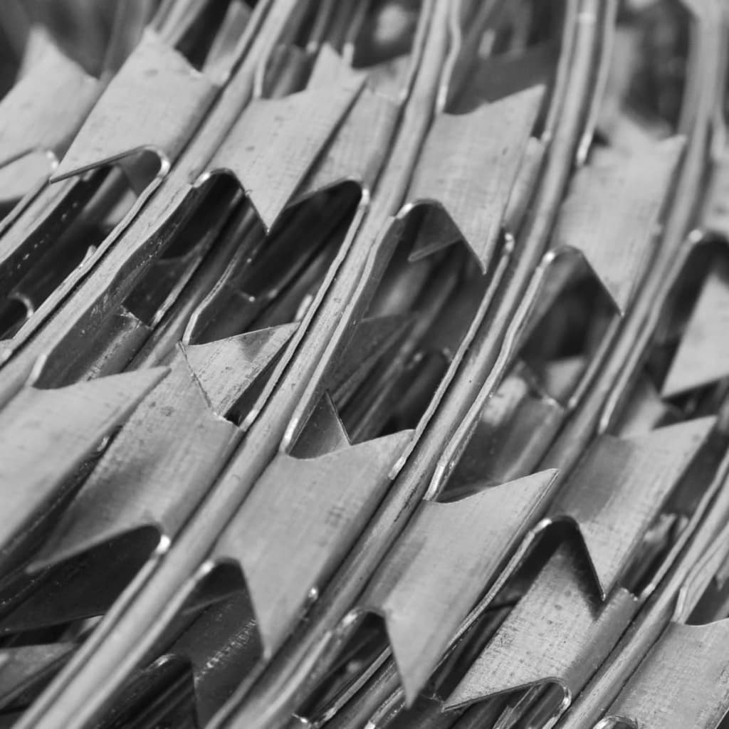 Scheermesprikkeldraad concertina 100 m gegalvaniseerd staal