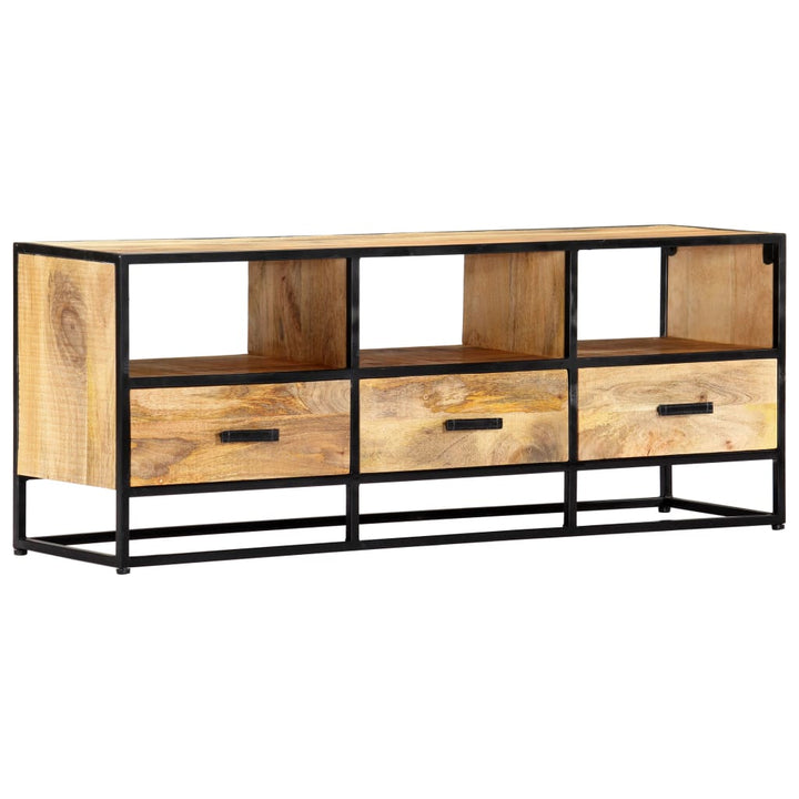 Tv-meubel 120x30x45 cm massief mangohout