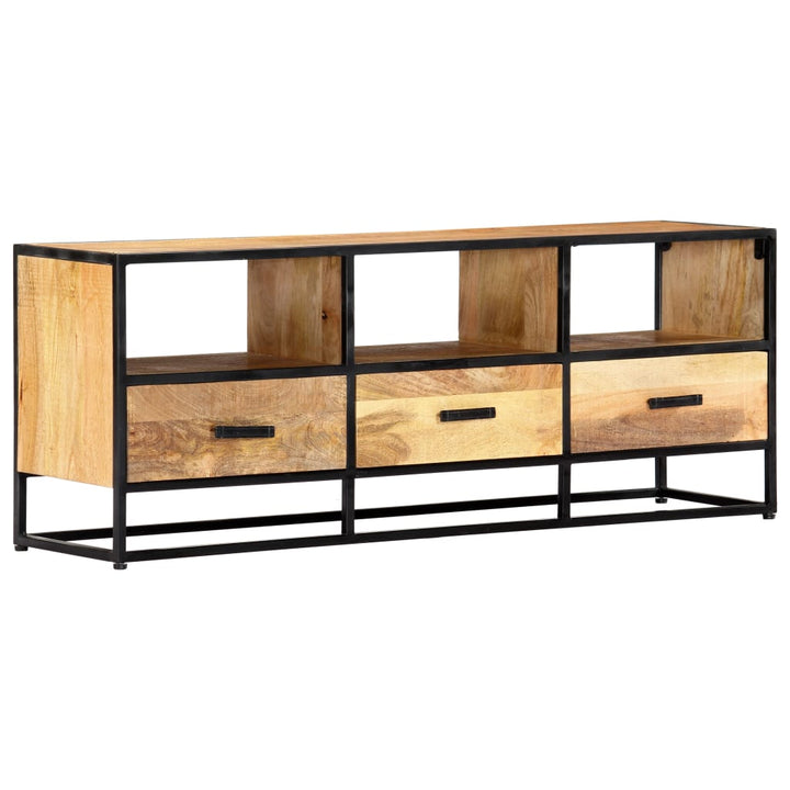 Tv-meubel 120x30x45 cm massief mangohout