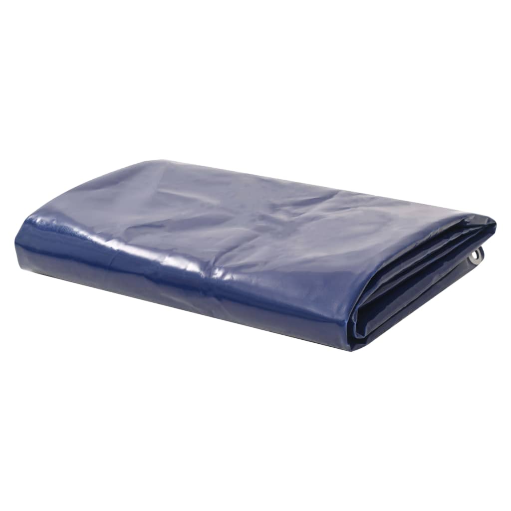 Dekzeil 650 g/m² 1,5x6 m blauw