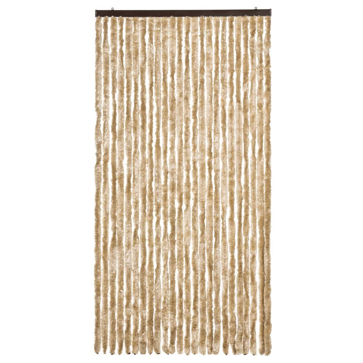 Vliegengordijn 100x220 cm chenille beige