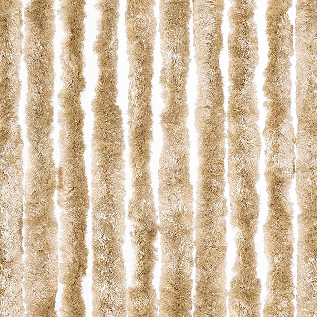 Vliegengordijn 100x220 cm chenille beige