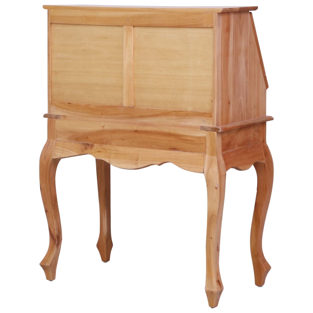 Secretaire 78x42x103 cm massief mahoniehout