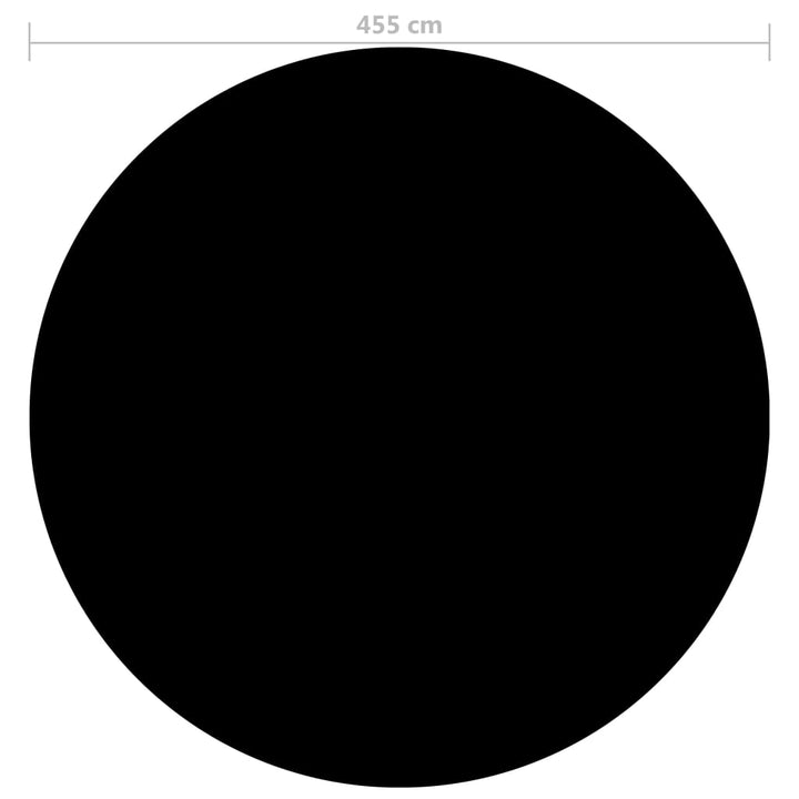 Zwembadhoes 455 cm PE zwart