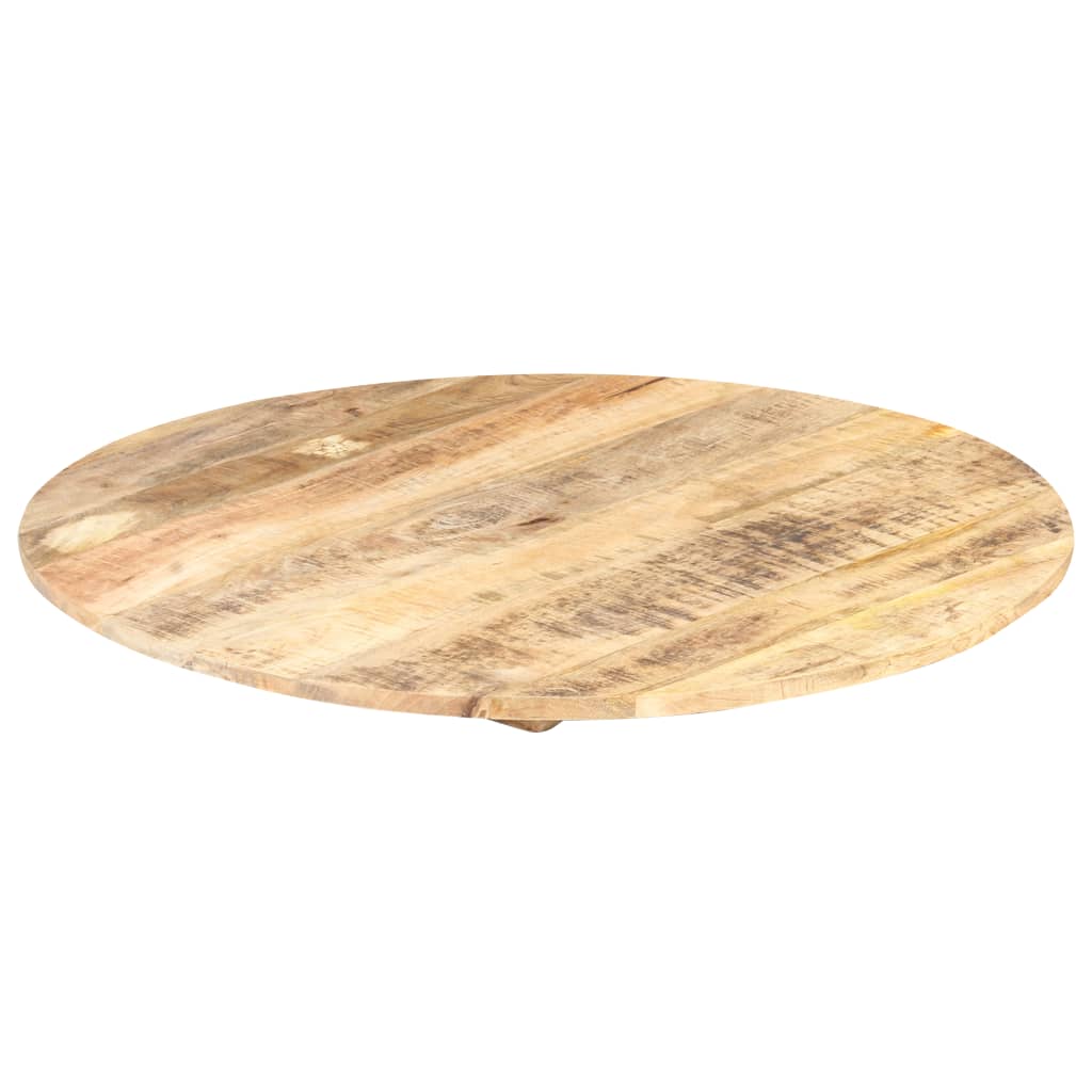 Tafelblad rond 15-16 mm 40 cm massief mangohout