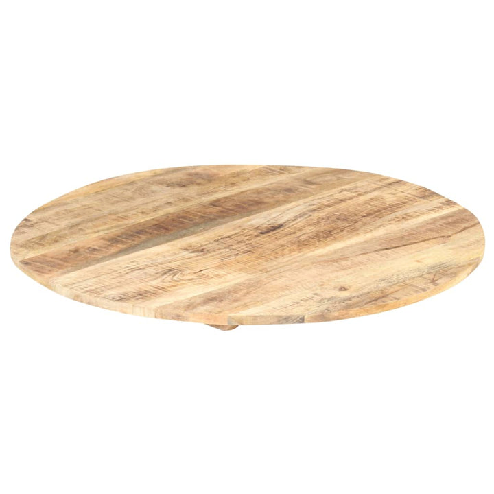 Tafelblad rond 15-16 mm 50 cm massief mangohout